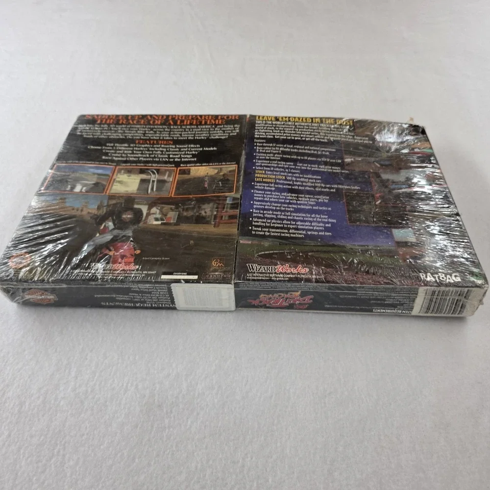 WizardWorks Harley-Davidson Race Across America PC CD-ROM E Multiplayer Racing
